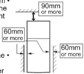 SHARP SJSC700VWH - WARNING - 1