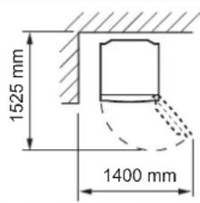 SHARP SJSC700VWH - Jätke külmiku umber piisavalt ventilatsiooniruumi. - 1