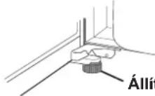 SHARP SJSC700VWH - Biztositson megfelelo szellózési teret a hütogép körü! Az ábrán a hütöszekrény. - 2