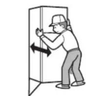 SHARP SJSC700VWH - Wanneer de koelkast vervoerd moet worden - 1