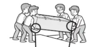 SHARP SJSC700VWH - Podczas transportu - 2