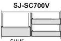 SHARP SJSC700VWH - MARKUS - 4