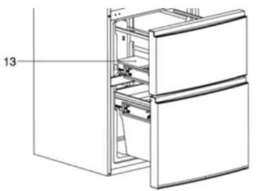 HAIER A2FE635CFJ - Empfohlene Lagerung fur verschiedene Speisen - 5