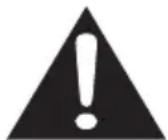 DENVER MC5220 - RISK OF ELECTRIC SHOCK DO NOT OPEN - 1