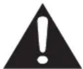 DENVER MC5220 - RISK OF ELECTRIC SHOCK DO NOT OPEN - 1