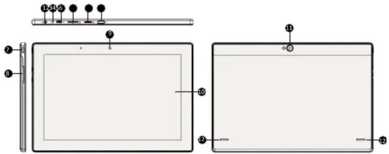 PRESTIGIO 4 Diamond 10.1 - Panoramica del tablet - 1