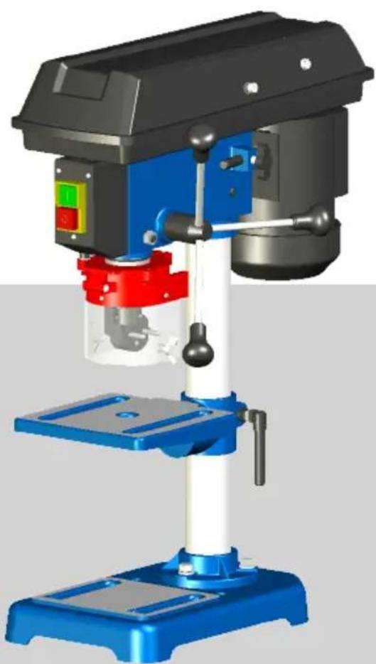 Güde GTB 13 - Originalbetriebsanleitung Tischbohrmaschine - 1