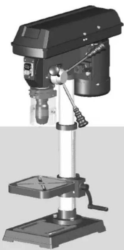 Güde GTB 16 - Originalbetriebsanleitung Tischbohrmaschine - 1