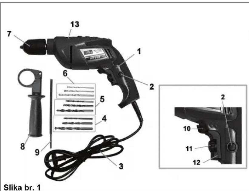 Güde BX 710 - Bezpečnostní pokyny pro prohlídky a údržbu - 1