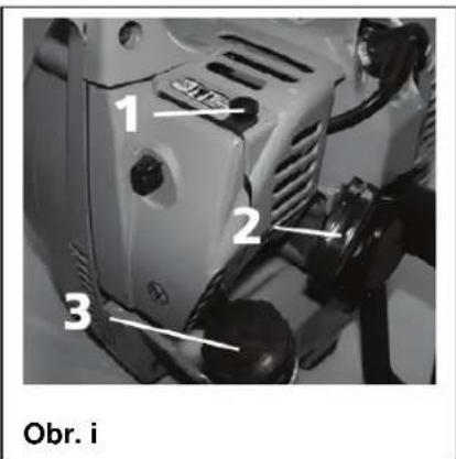 Güde GBLS 2500 - Spustenie motora - 1