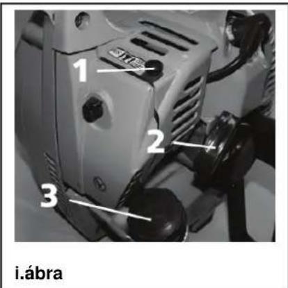Güde GBLS 2500 - A motor bekapcsolasa - 1