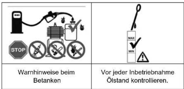 Güde GMP 100 4T - Kennzeichnung: - 2