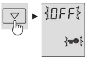 SHARP SJFP760VBE - De functie uitschakelen - 1
