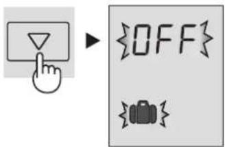 SHARP SJFP760VBE - De functie uitschakelen - 1