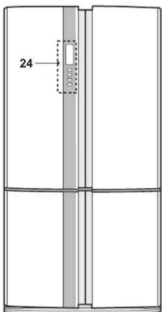 SHARP SJFP760VBE - OPIS CZEŚCI - 3