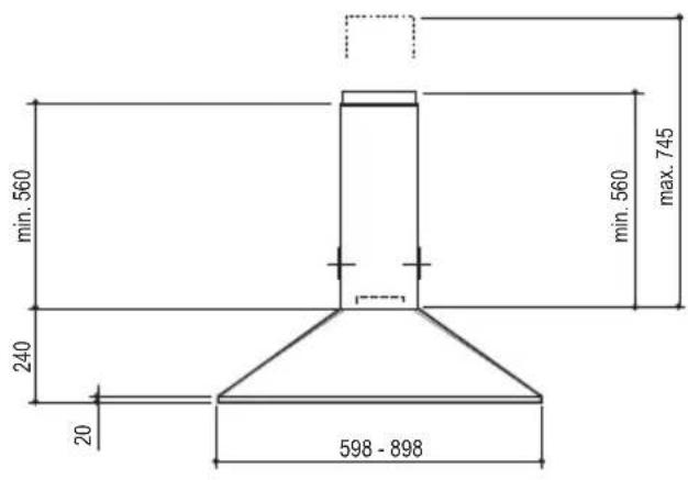 ROBLIN Diva2 S 900 Murale - Platzbedarf - 1