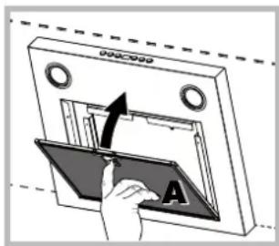 INDESIT IHF 6.5 A M IX - Mantenimiento de los filtros de grasas (A) - 1