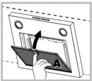 INDESIT IHF 6.5 A M IX - Manutenção dos filtros de gorduras (A) - 1