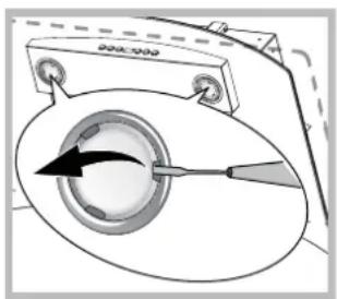INDESIT IHF 6.5 A M IX - Replacement des ampoules - 1