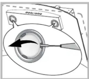 INDESIT IHF 6.5 A M IX - Wymiana zarowek - 1