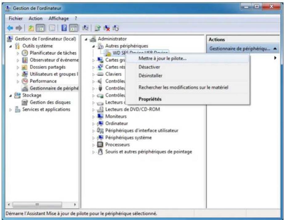 WESTERN DIGITAL WDBLWE0120JCHEESN - Installation sous les ordinateurs Windows 7 et Windows 8 - 2