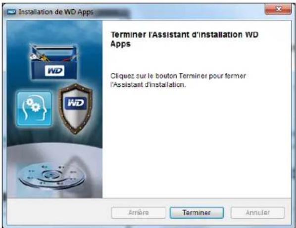 WESTERN DIGITAL WDBLWE0120JCHEESN - Prise en main du logiciel WD - 4