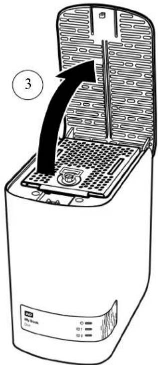 WESTERN DIGITAL WDBLWE0120JCHEESN - Retirer et remplacer un disque - 3