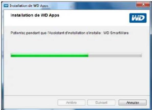 WESTERN DIGITAL WDBLWE0120JCHEESN - Prise en main du logiciel WD - 3