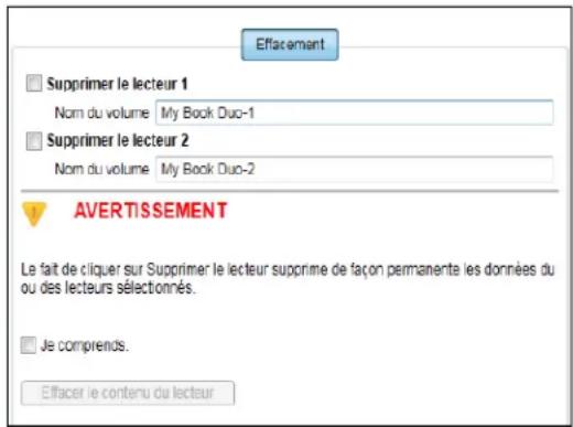 WESTERN DIGITAL WDBLWE0120JCHEESN - À l'aide de la fonction Effacement du disque dur - 2