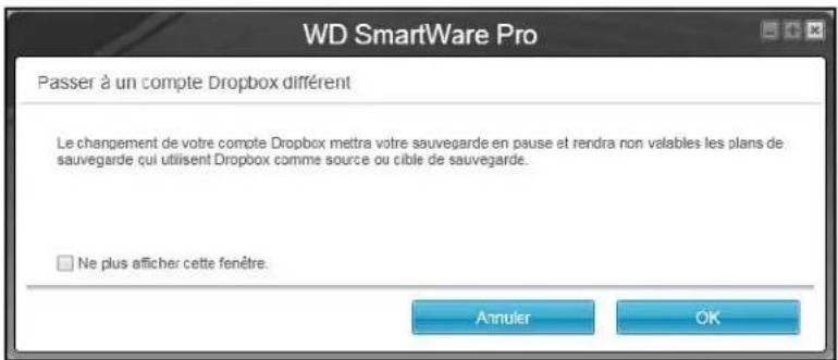 WESTERN DIGITAL WDBLWE0120JCHEESN - Configuration d'un compte distant Dropbox - 2