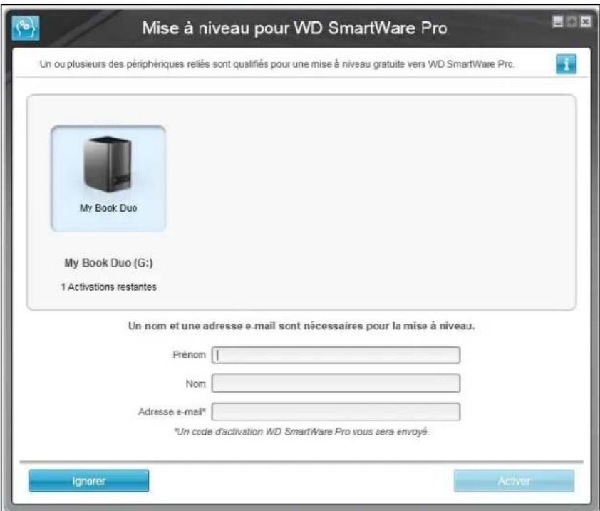WESTERN DIGITAL WDBLWE0120JCHEESN - Prise en main du logiciel WD - 5