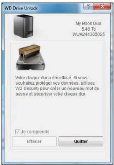 WESTERN DIGITAL WDBLWE0120JCHEESN - Utilisation de cinq mots de passer invalides - 7