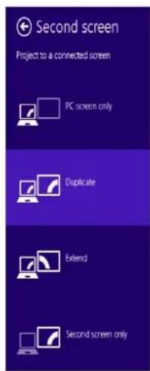 Nexoc G728II - Using the Windows Logo Key P Key Combination to Switch Displays - 1