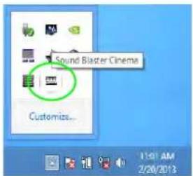 Nexoc G728II - Sound Blaster Cinema Application - 1