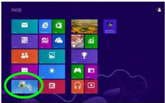 Nexoc G728II - Pantalla Inicio y escritorio de Windows - 1
