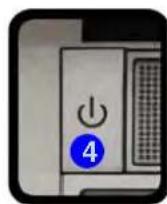 Nexoc G728II - System Map: Front View with LCD Panel Open (Model A) - 2