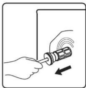 HISENSE WFN9012 - BEFORE USING THE WASHER, PLEASE REMOVE TRANSPORT BOLTS! - 4