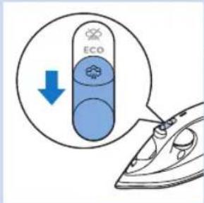 PHILIPS Azur Performer Plus GC4522 - Temperature and steam setting - 2