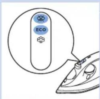PHILIPS Azur Performer GC4510 - Eco steam setting / Dry ironing - 1