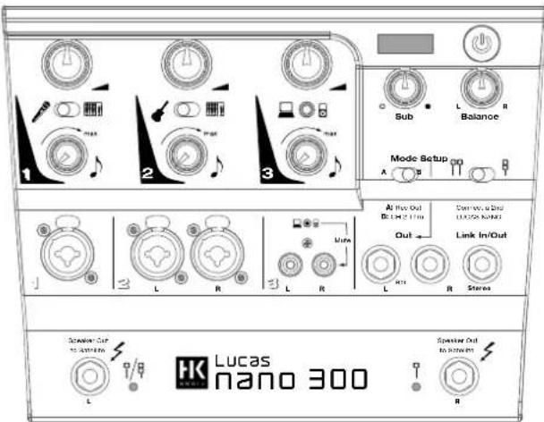 HK AUDIO Lucas Nano 300 - Raccord rapide - 2