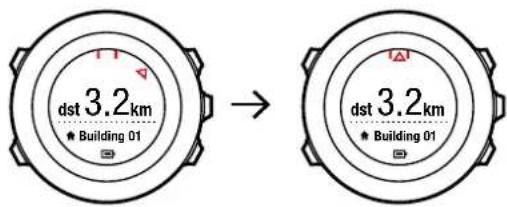 SUUNTO Ambit2 R - Navigation vers un point d'intérêt (POI) - 3