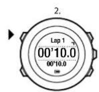 SUUNTO Ambit2 R - Utilisation du chronomètre - 2