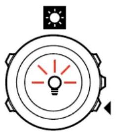 SUUNTO Ambit2 R - Utilisation du rétroéclairage et du verrouillage des boutons - 1