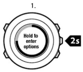 SUUNTO Ambit2 R - Verification de la position - 1