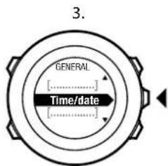 SUUNTO Ambit2 R - Modification des paramètres d'heure - 3