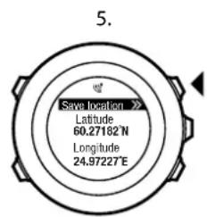 SUUNTO Ambit2 R - Verification de la position - 5