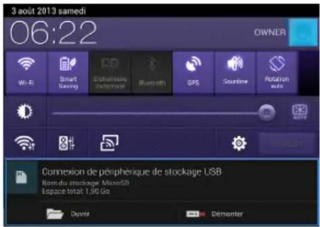 ASUS MeMO Pad FHD 10 ME302KL - Accéder à un support de stockage externe - 2