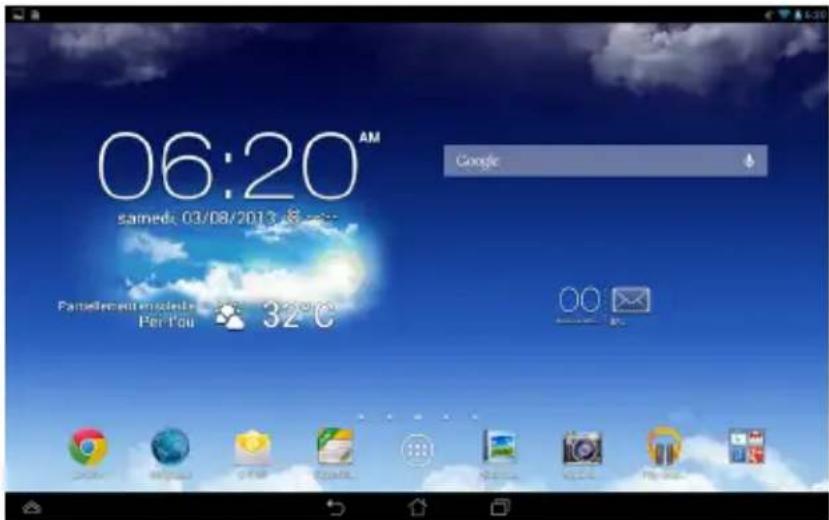 ASUS MeMO Pad FHD 10 ME302KL - Orientation paysage - 1