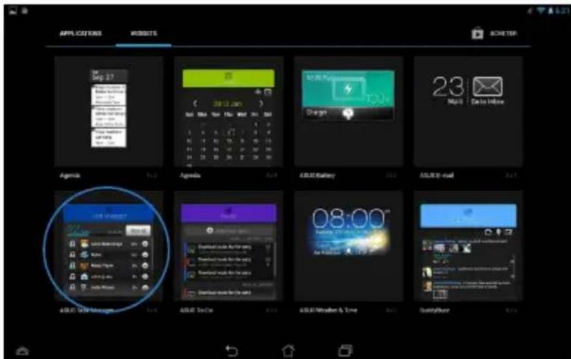 ASUS MeMO Pad FHD 10 ME302KL - Gestionnaire des tâches - 1