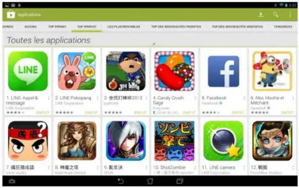 ASUS MeMO Pad FHD 10 ME302KL - Accéder au Play Store - 2